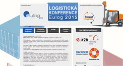 Desktop Screenshot of logisticka-konference.cz