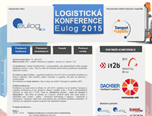 Tablet Screenshot of logisticka-konference.cz